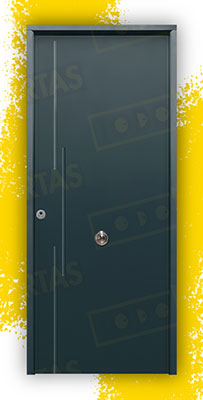 Puerta Acorazada Acacia Sagacor 100 Gris Antracita 7016 (Dos Caras Iguales)