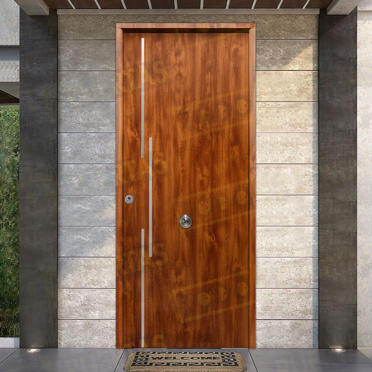 Puerta Acorazada Acacia FM Sagacor 100 Embero (Dos Caras Iguales)