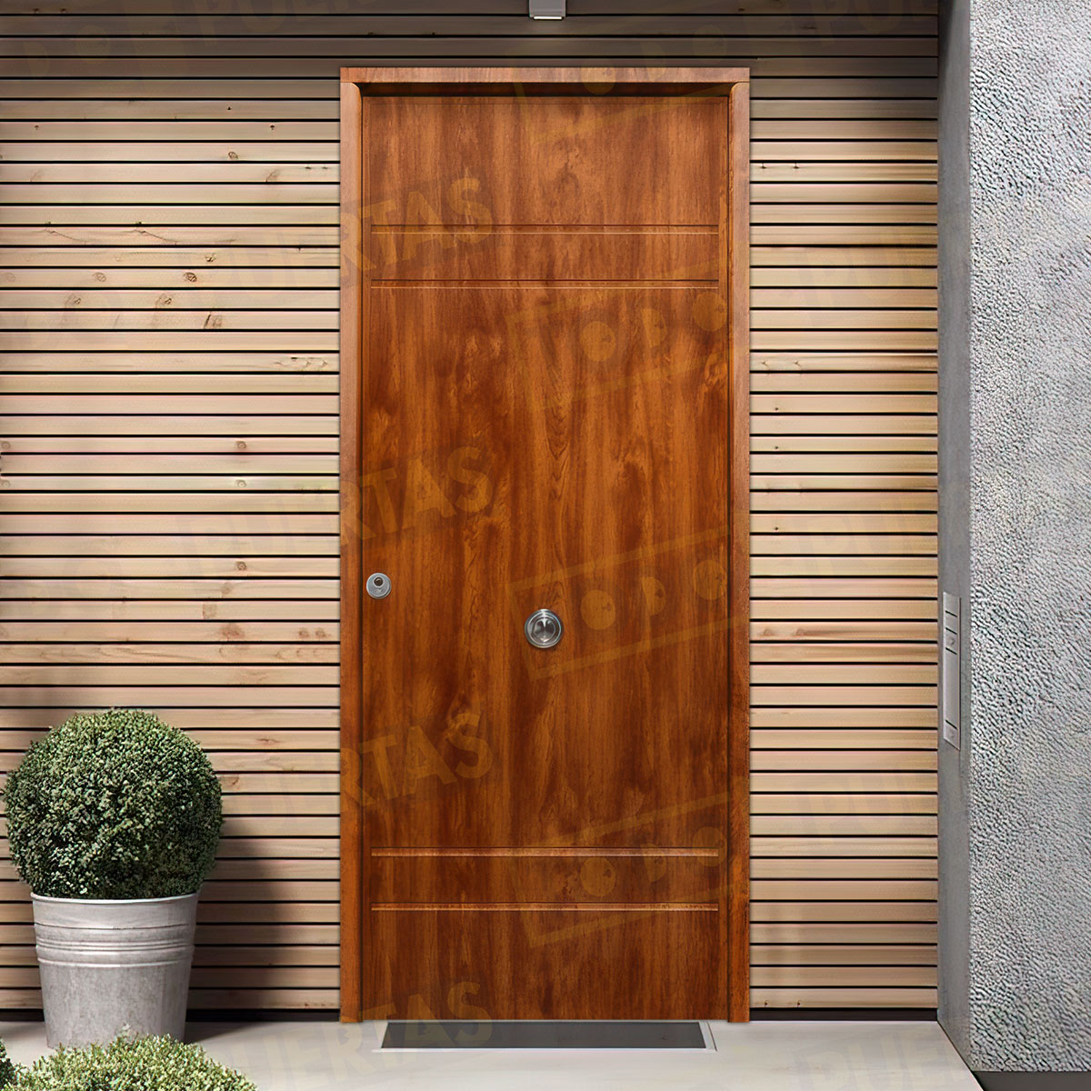 Puerta Acorazada Azalea Sagacor 100 Embero (Dos Caras Iguales)