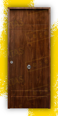 Puerta Acorazada Azalea Sagacor 100 Roble Viejo (Dos Caras Iguales)