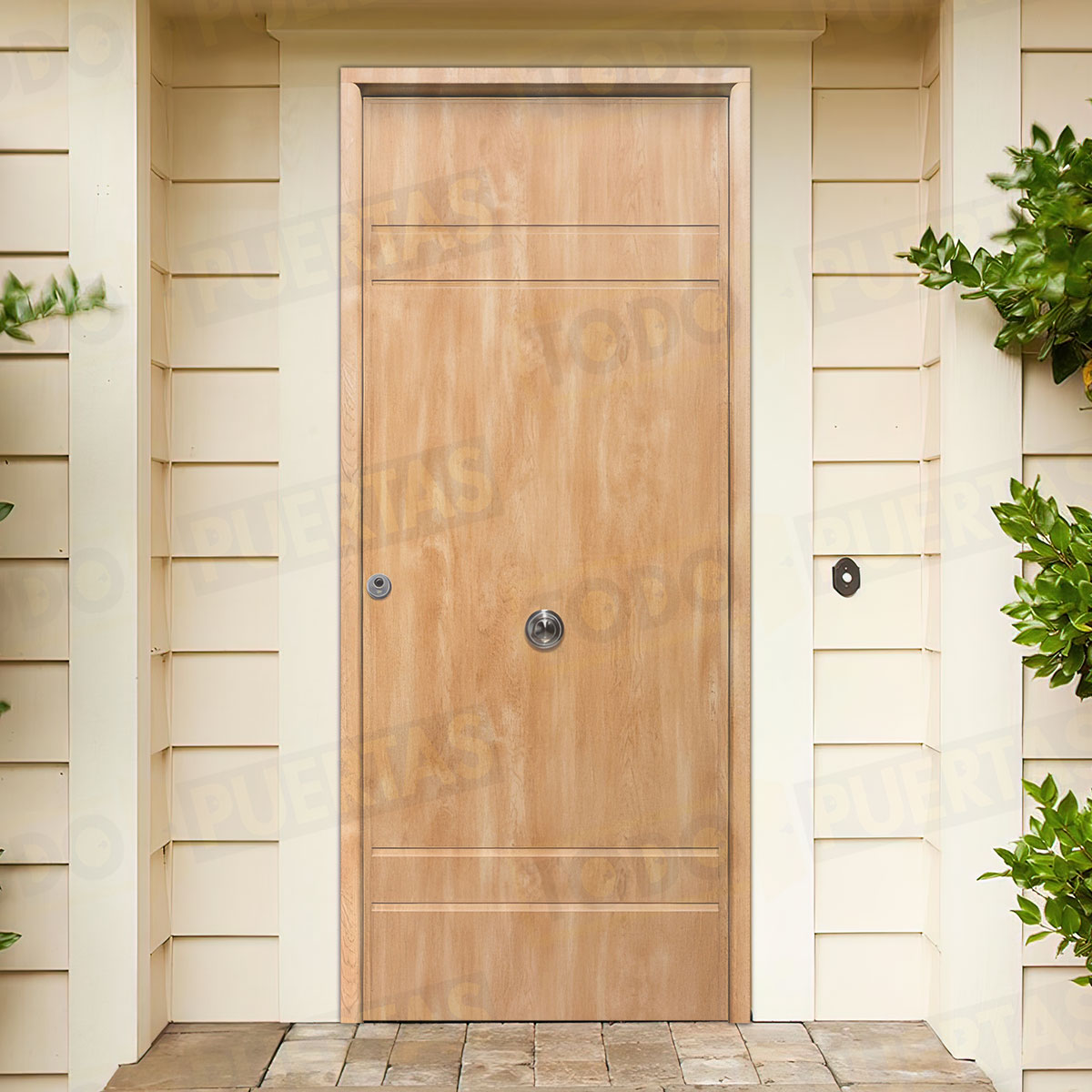 Puerta Acorazada Azalea Sagacor 100 Roble (Dos Caras Iguales)