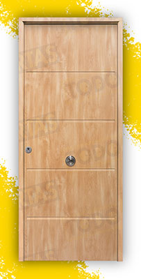 Puerta Acorazada Cintia Sagacor 100 Roble (Dos Caras Iguales)