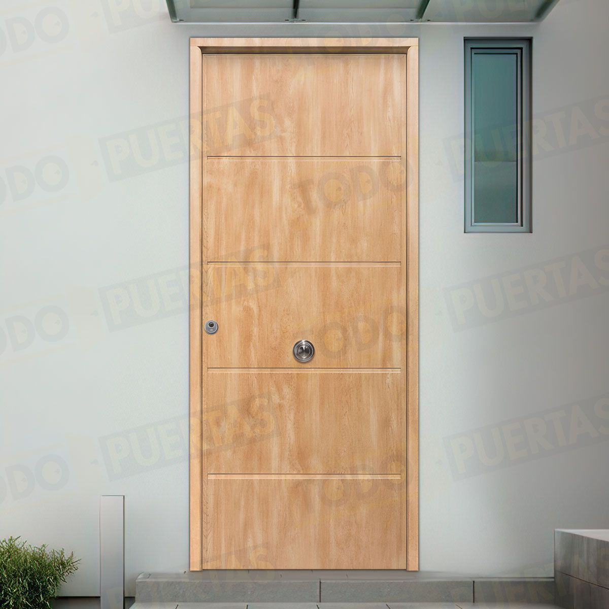 Puerta Acorazada Cintia Sagacor 100 Roble (Dos Caras Iguales)