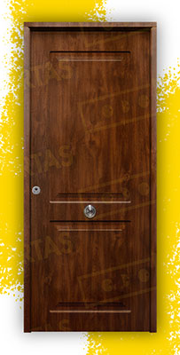 Puerta Acorazada Clásica Sagacor 100 Roble Viejo (Dos Caras Iguales)