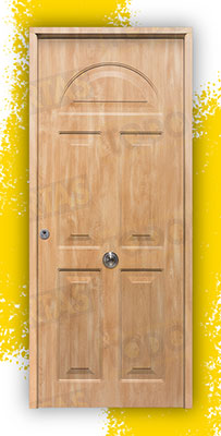Puerta Acorazada Coral Sagacor 100 Roble (Dos Caras Iguales)