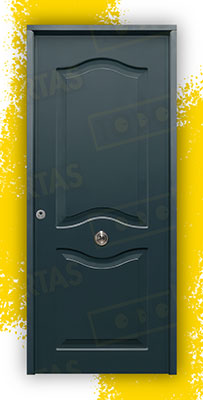 Puerta Acorazada Provenzal Sagacor 100 Gris Antracita 7016 (Dos Caras Iguales)