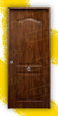 Puerta Acorazada Semiprovenzal Sagacor 100 Roble Viejo (Dos Caras Iguales)