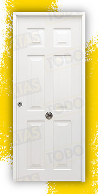 Puerta Acorazada Yedra Sagacor 100 Blanca (Dos Caras Iguales)