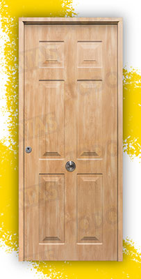 Puerta Acorazada Yedra Sagacor 100 Roble (Dos Caras Iguales)