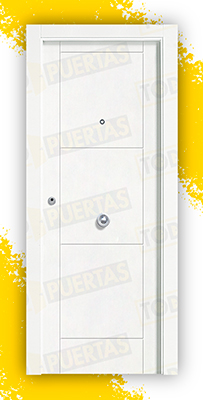 Puerta Block Blindada Mod. Tailandia 2060x870 mm.