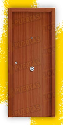 Puerta Block Blindada Mod. Islandia Sapelly 2060x870 mm.