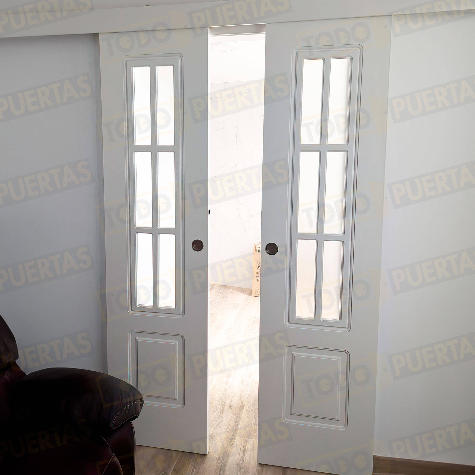 Puerta Corredera Mod. Gabón V6