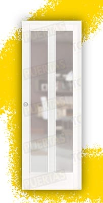 Puerta Corredera Mod. Griso V2 Lacada Blanca