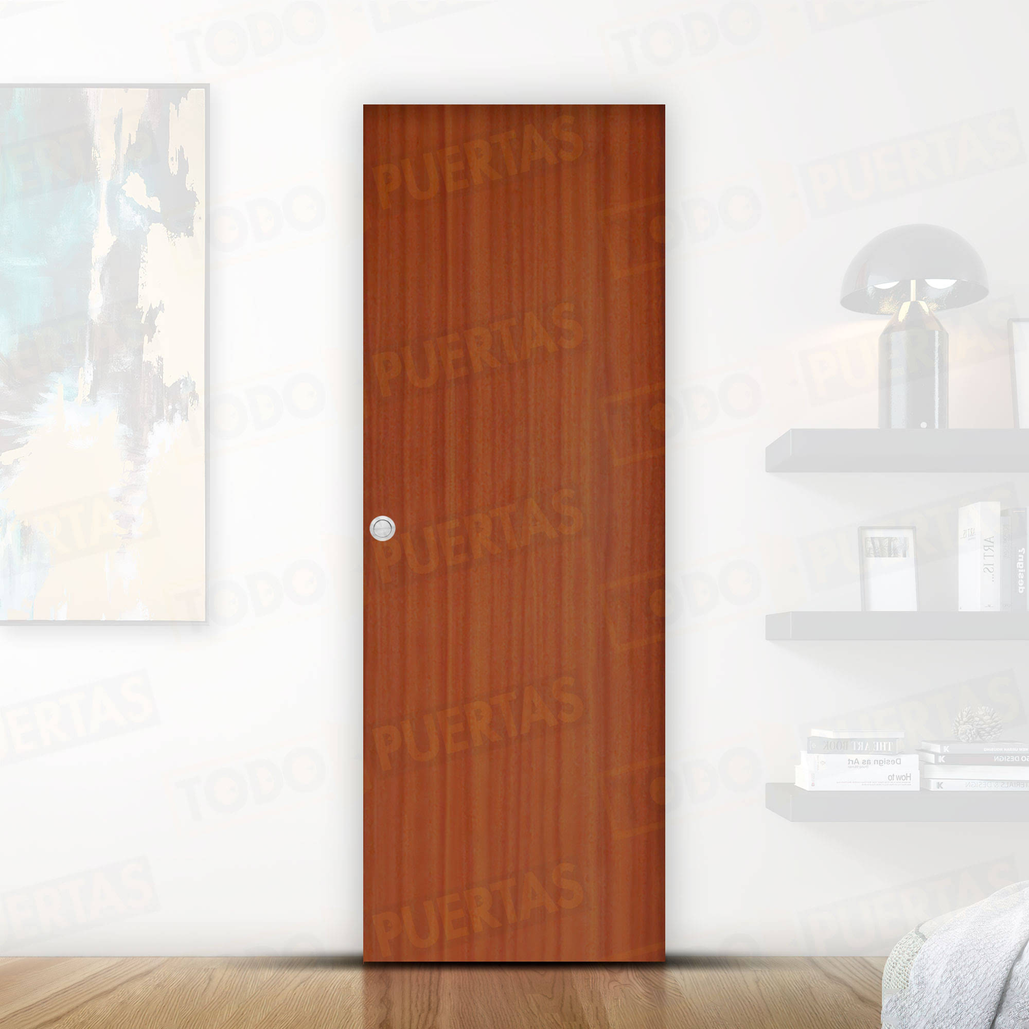 Puerta Corredera Aligerada Mod. Islandia Sapelly