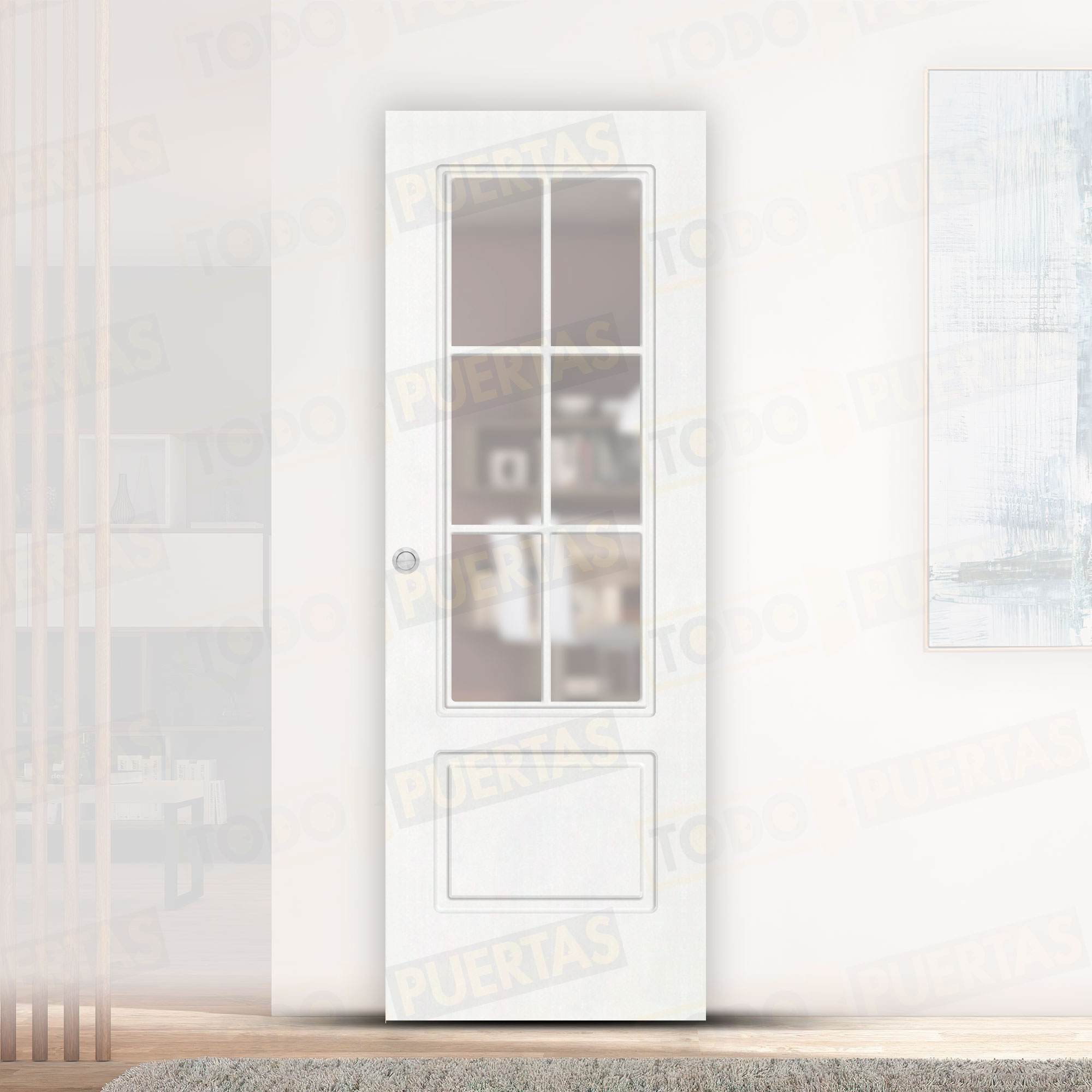 Puerta Corredera Mod. Gabón V6