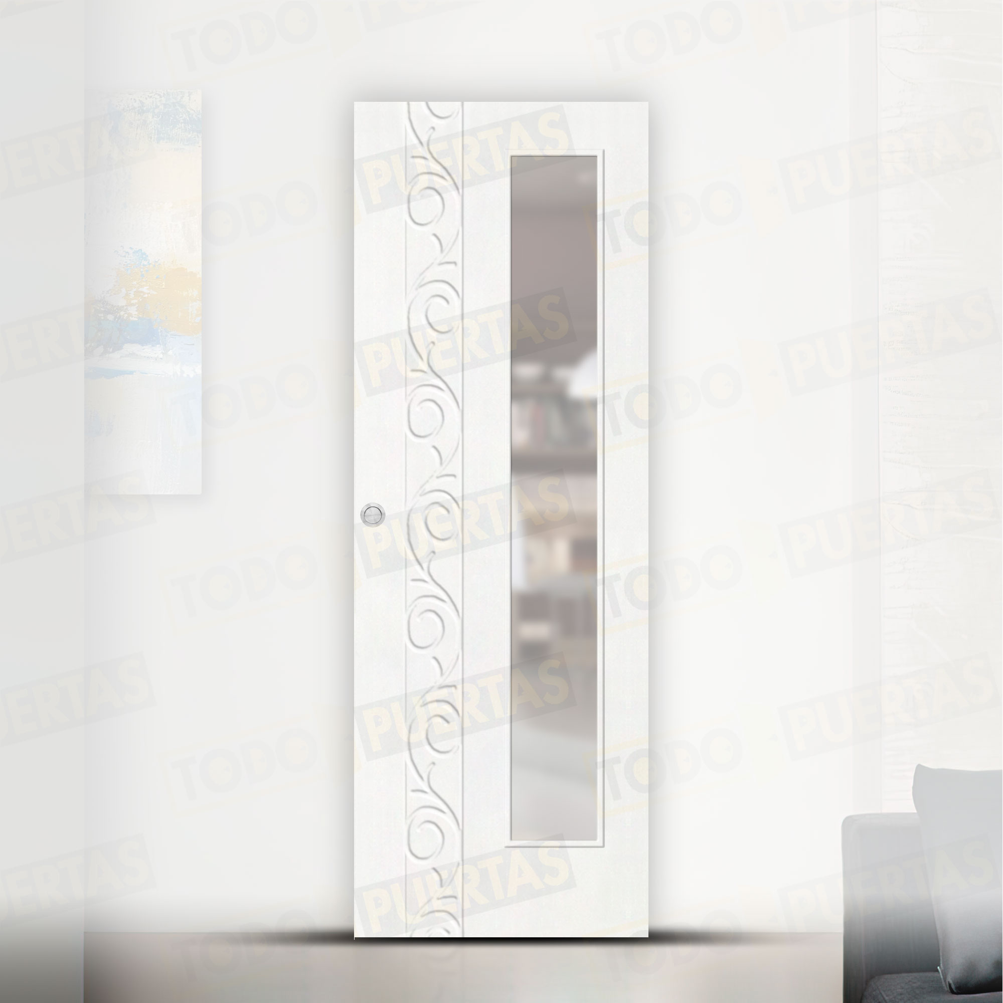 Puerta Corredera Mod. Moncayo V1L