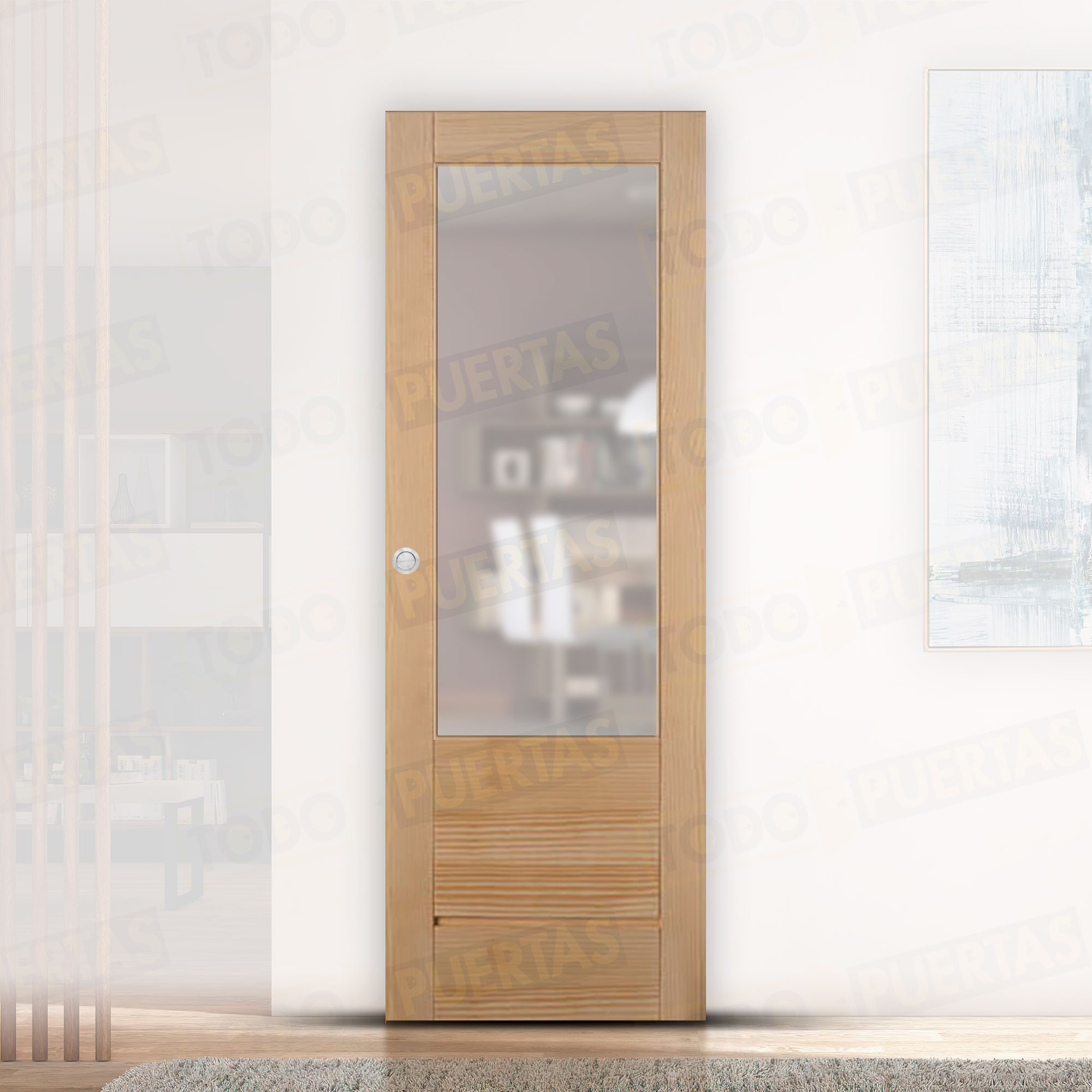 Puerta Corredera Mod. Turiel ZV1 (CRUDO)