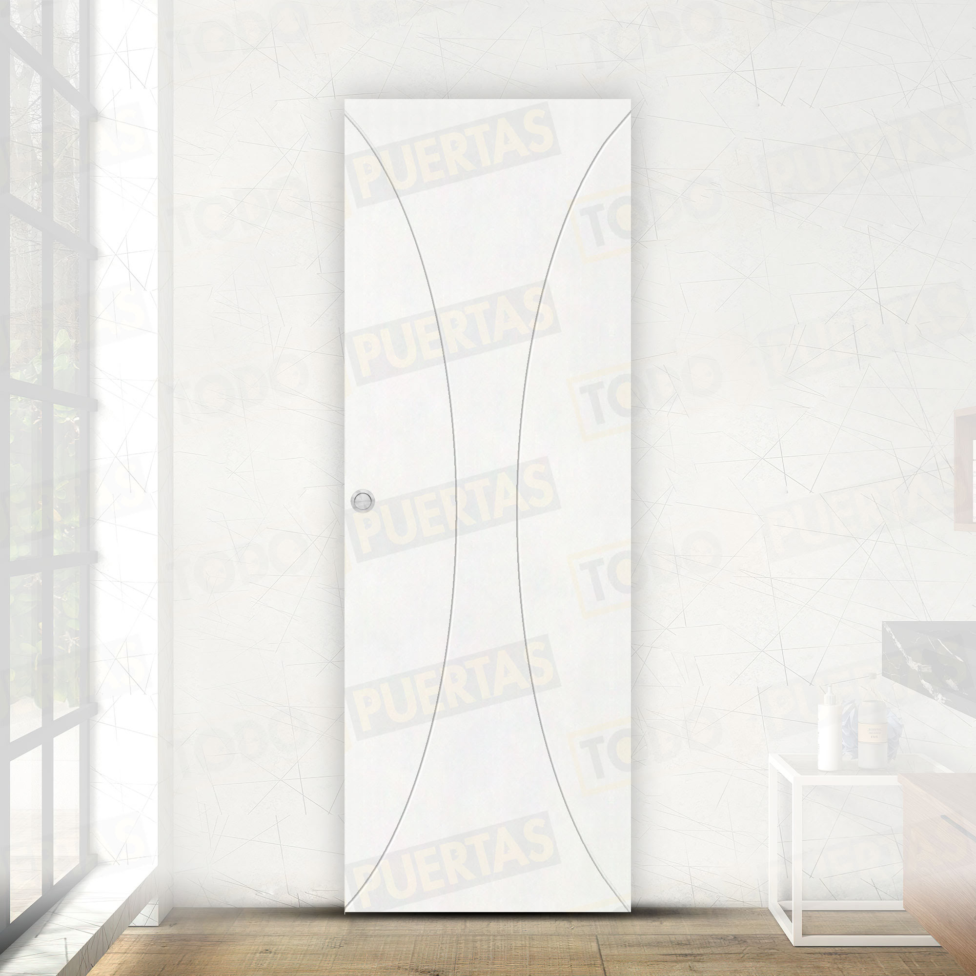 Puerta Corredera Mod. Yaundé