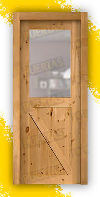 Puerta Granero Vaivén Madera Mod. GR001 Tenida V1Z