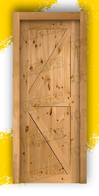 Puerta Granero Vaivén Madera Mod. GR001 Tenida