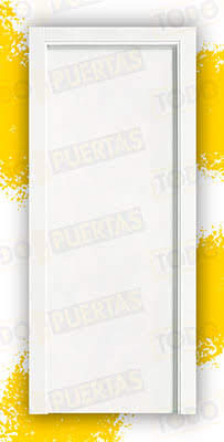 Puerta Vaivén Maciza Lacada Blanca Mod. Kenia