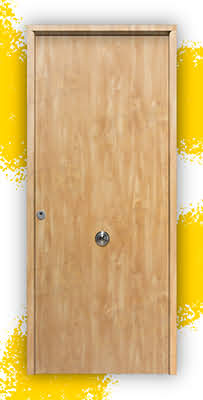 Puerta Galvanizada 1110 / 1110 Saga 100 Roble (Dos Caras Iguales)