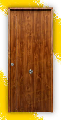 Puerta Galvanizada 1120 / 1110 Saga 100 Embero (Cara Interior Lisa)