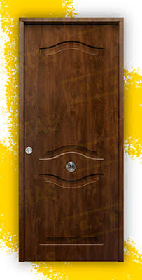 Puerta Galvanizada Provenzal Saga M-100 LM Roble Viejo (Cara Interior Lisa)