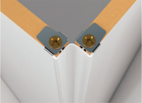 Puerta plegable DM madera