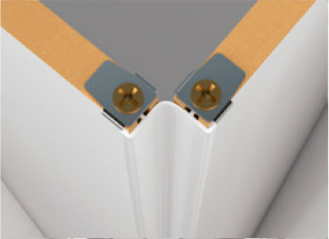 Puerta plegable DM Melamina