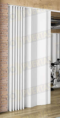 Puerta Plegable 247 cm Alto Melamina Grande Mega