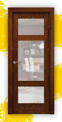 Puerta Block Madera Maciza Mod. Alabama BV3