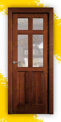 Puerta Block Madera Maciza Mod. Altamira V4