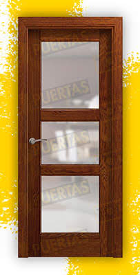 Puerta Block Madera Maciza Mod. Borges BV3