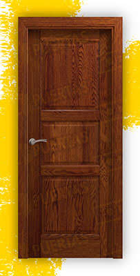 Puerta Block Madera Maciza Mod. Borges