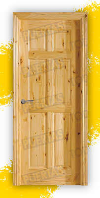 Puerta Block Madera Maciza Mod. Gamón