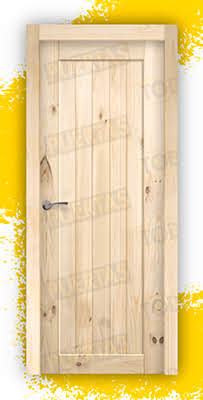 Puerta Granero Block Madera Mod. GR005 (CRUDO)