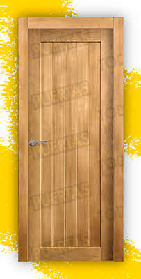 Puerta Granero Block Madera Mod. GR005 Tenida