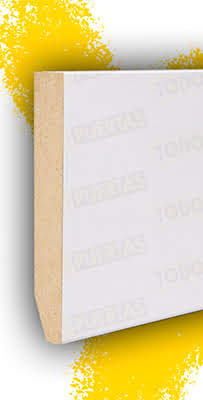 Pack 10 Rodapiés (22 metros) Mod. 104 Blanco