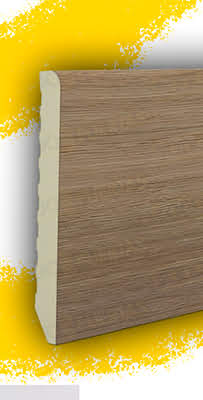 Pack 10 Rodapiés (22 metros) Natural Smoked Oak Melamina