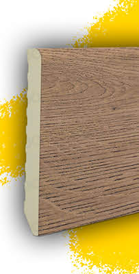 Pack 10 Rodapiés (22 metros) Roble Barrel Melamina