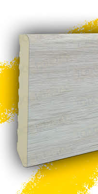 Pack 10 Rodapiés (22 metros) Roble Crema 14 Melamina