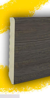 Pack 10 Rodapiés (22 metros) Roble Gris Medio 8512 Melamina