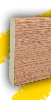 Pack 10 Rodapiés (22 metros) Roble Nature Melamina