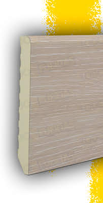 Pack 10 Rodapiés (22 metros) Sibirian Oak Melamina