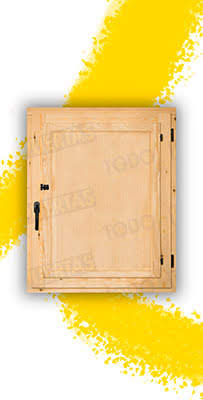 Ventana de Madera Natural de Pino Mod. Huelva V1 Barniz