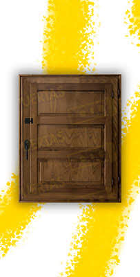 Ventana de Madera Natural de Pino Mod. Huesca V1 3C Teñida