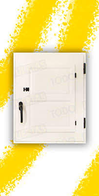 Ventana de Madera Natural de Pino Mod. Huesca V1 2C Lacada